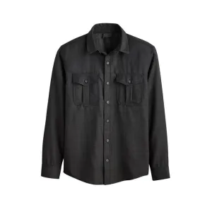 Harrison Merino Shirt Black