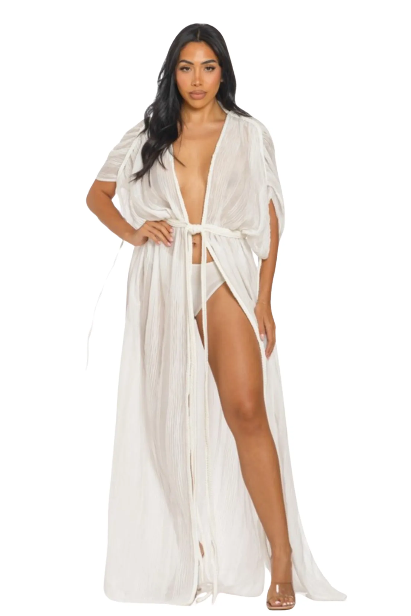 Hazel Kimono Maxi Dress