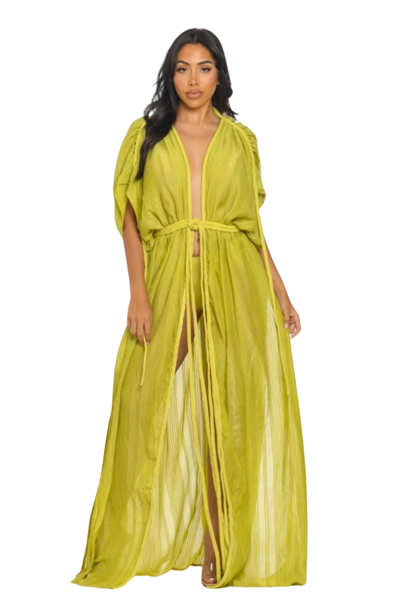 Hazel Kimono Maxi Dress