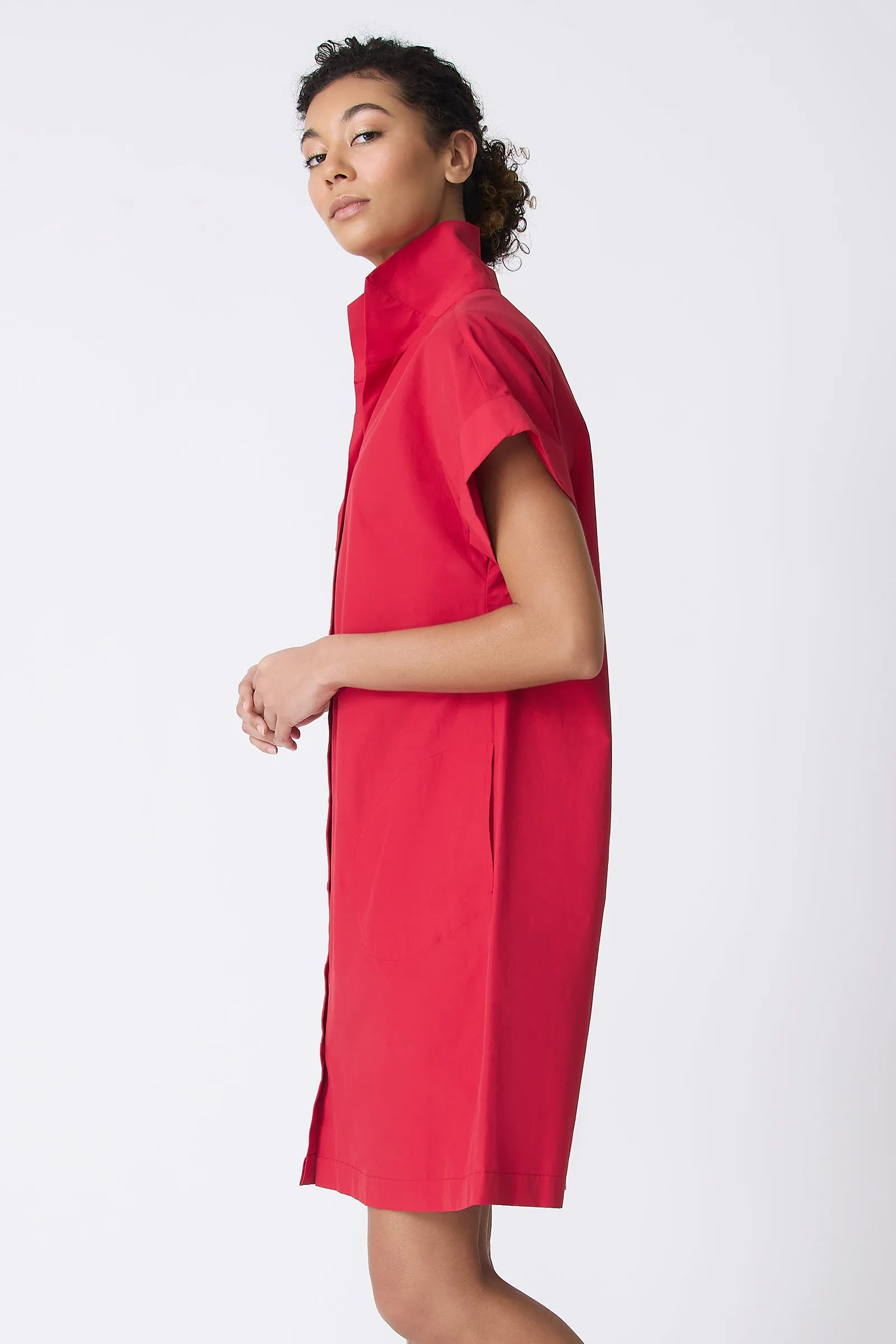 Holly Kimono Dress - Red