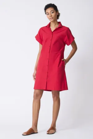 Holly Kimono Dress - Red