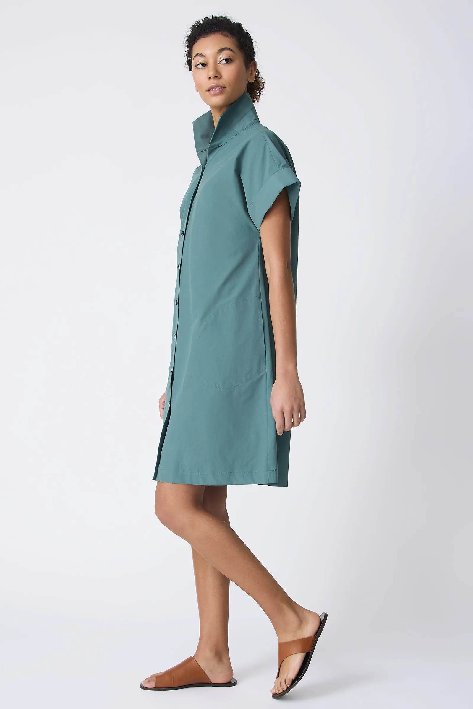 Holly Kimono Dress - Sage