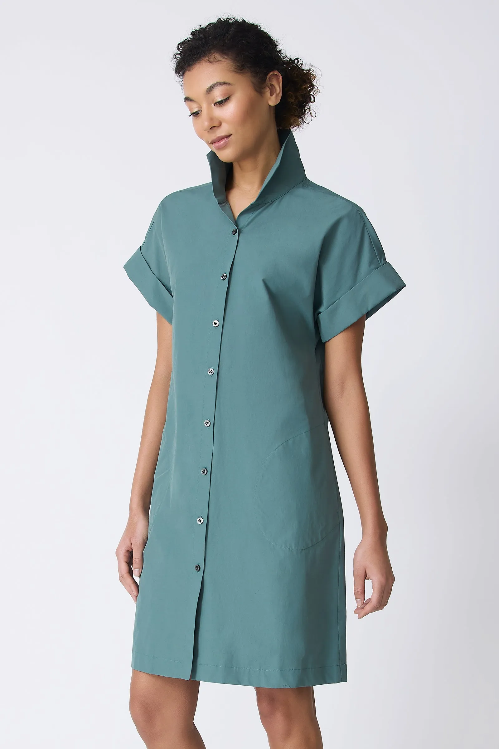 Holly Kimono Dress - Sage