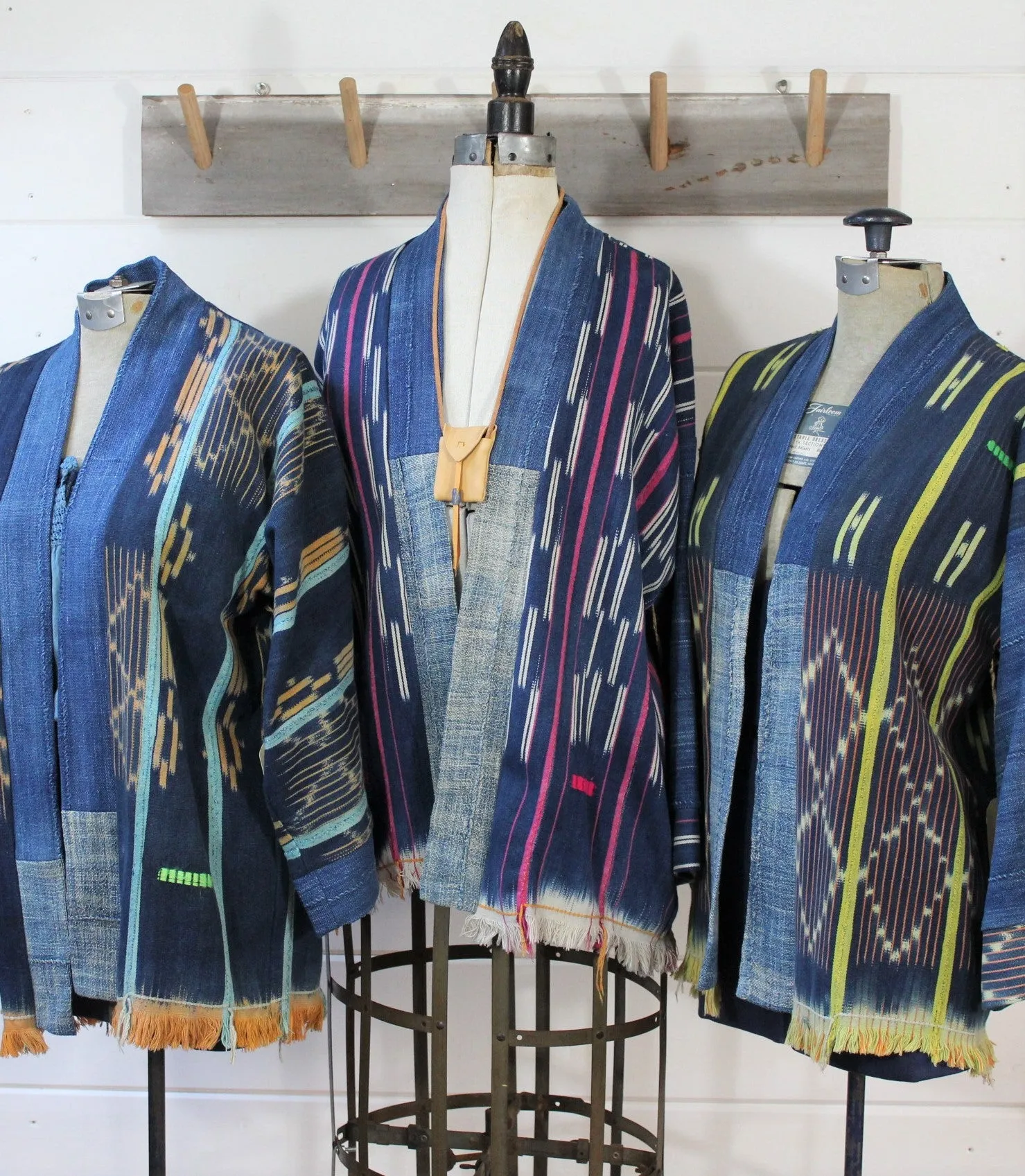 Indigo Ikat Jacket