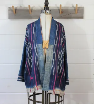 Indigo Ikat Jacket