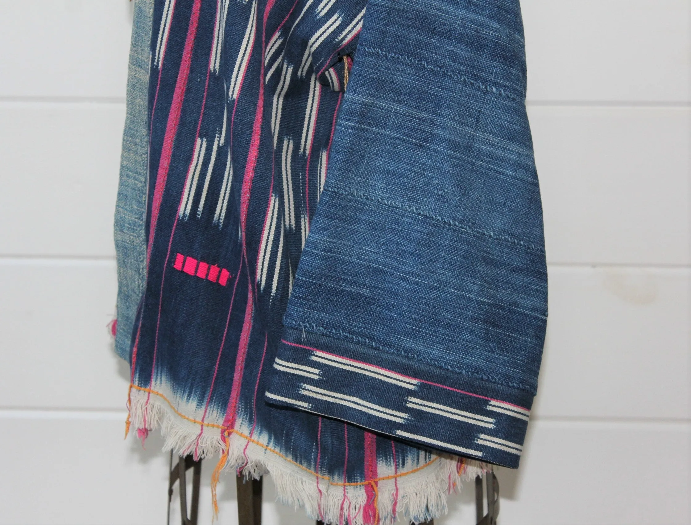 Indigo Ikat Jacket