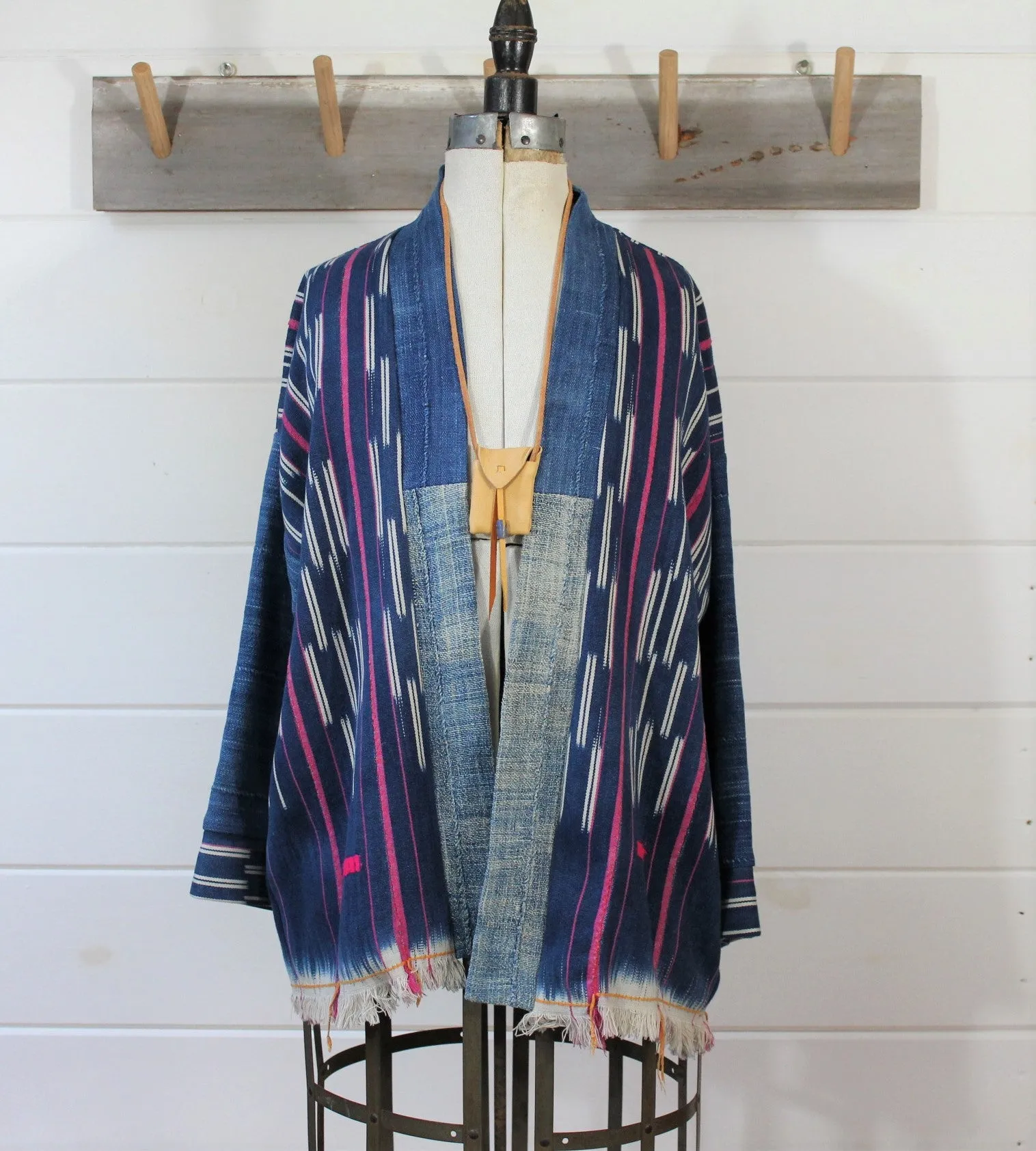 Indigo Ikat Jacket