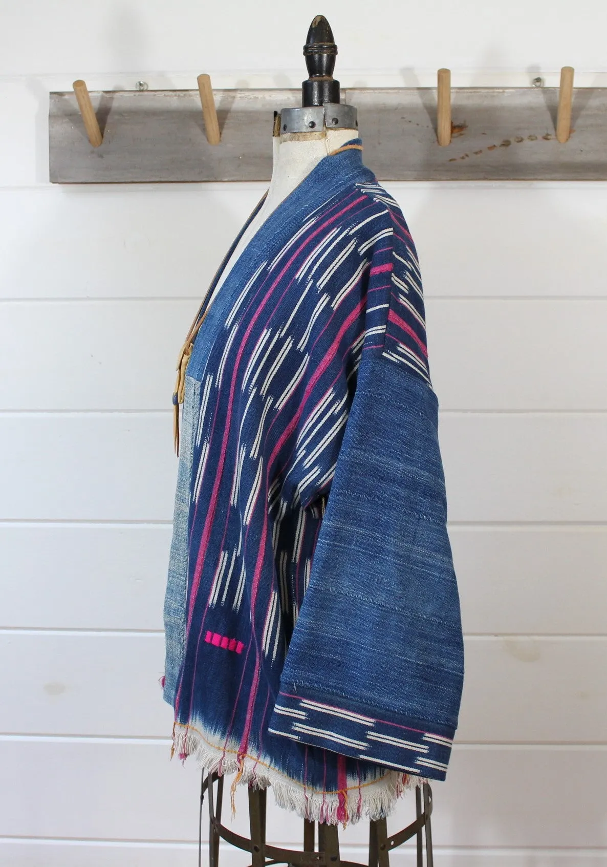 Indigo Ikat Jacket