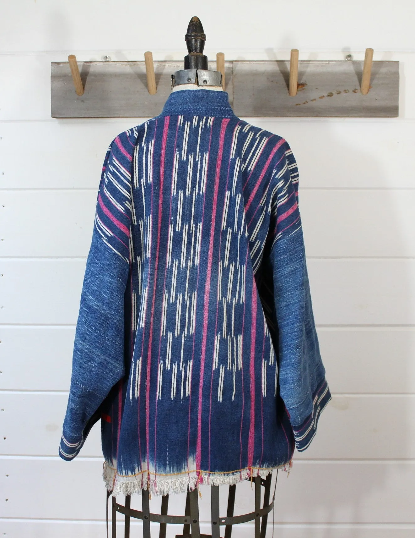Indigo Ikat Jacket
