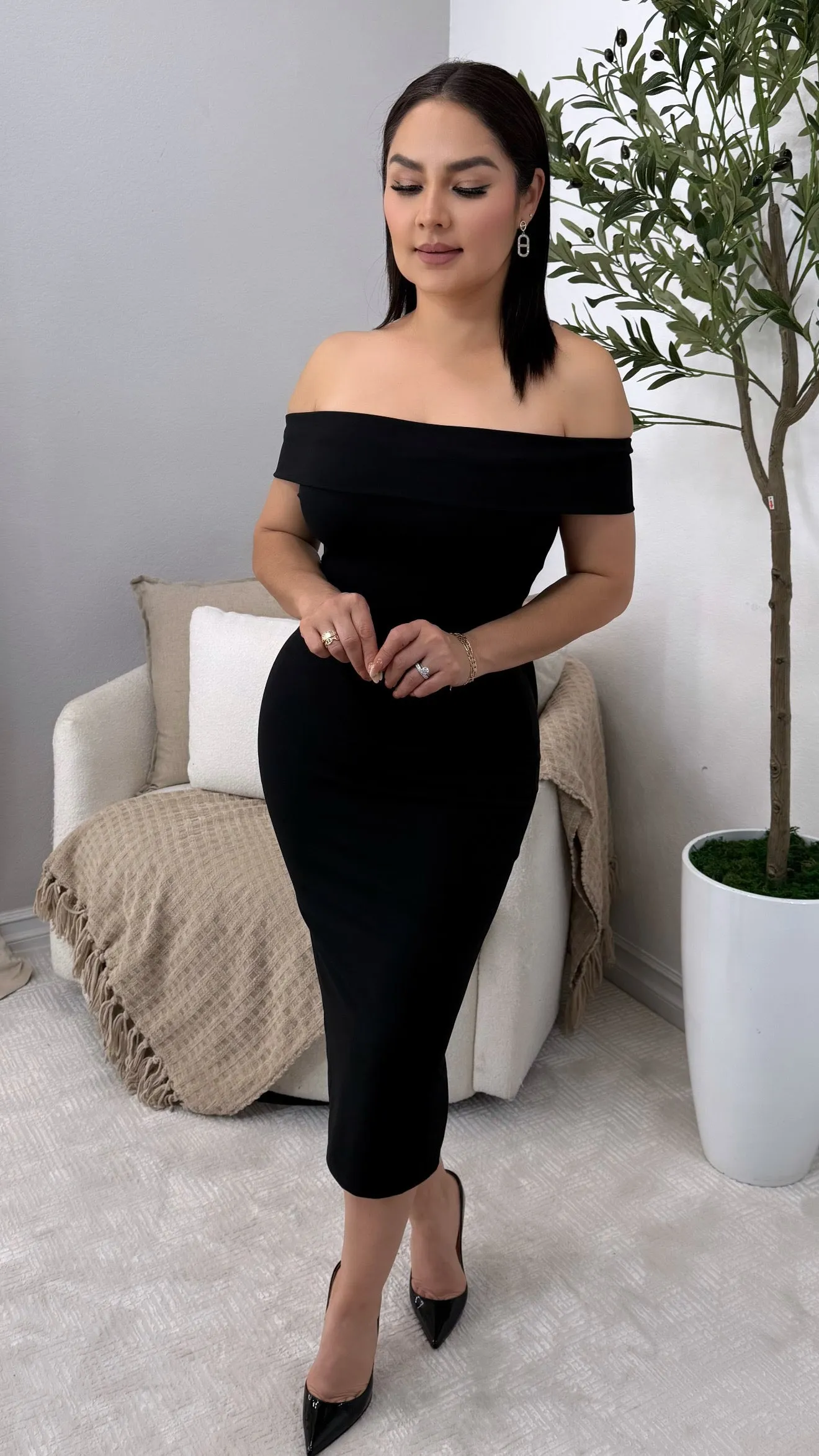 ITATI BLACK DRESS