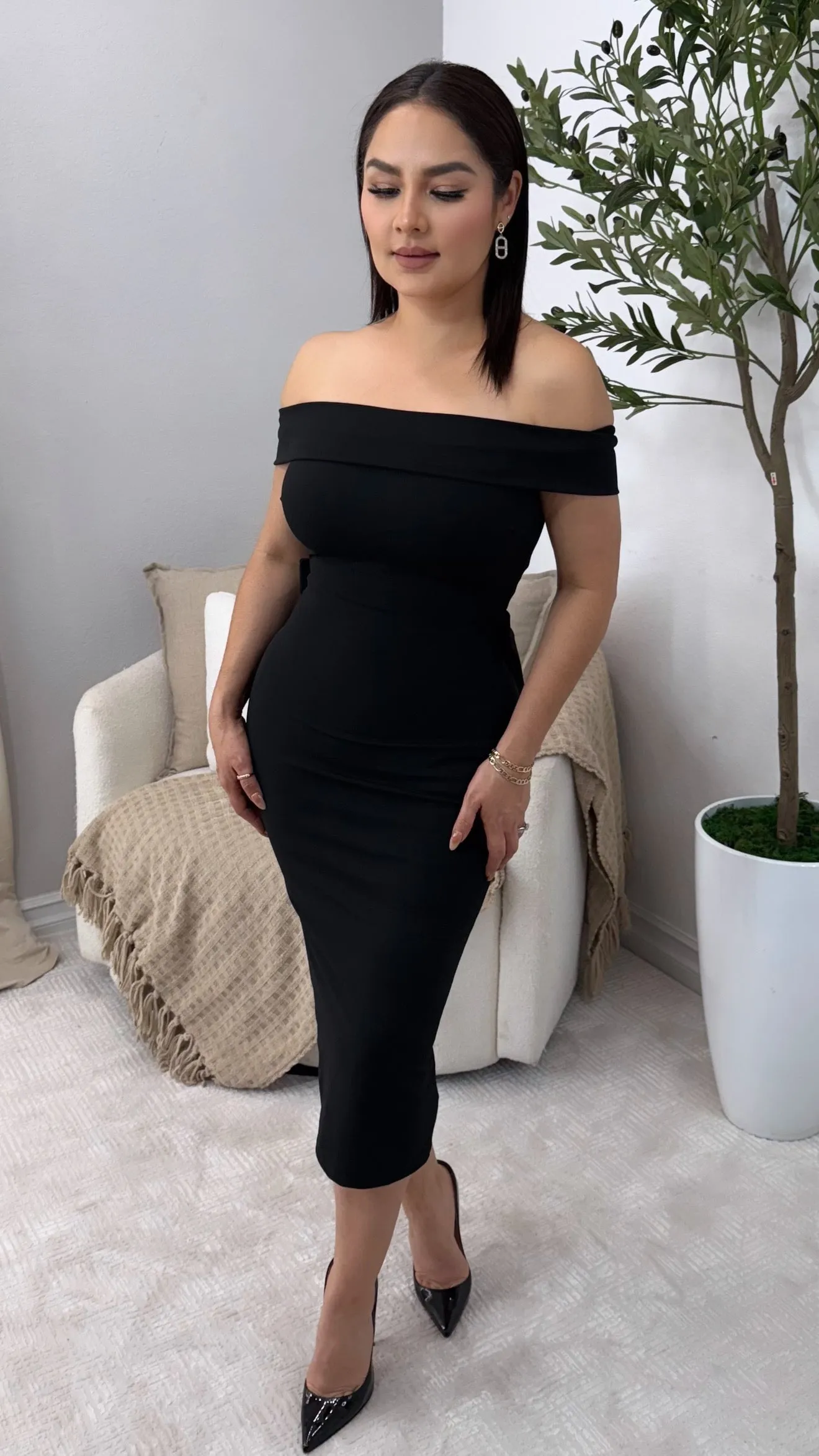 ITATI BLACK DRESS