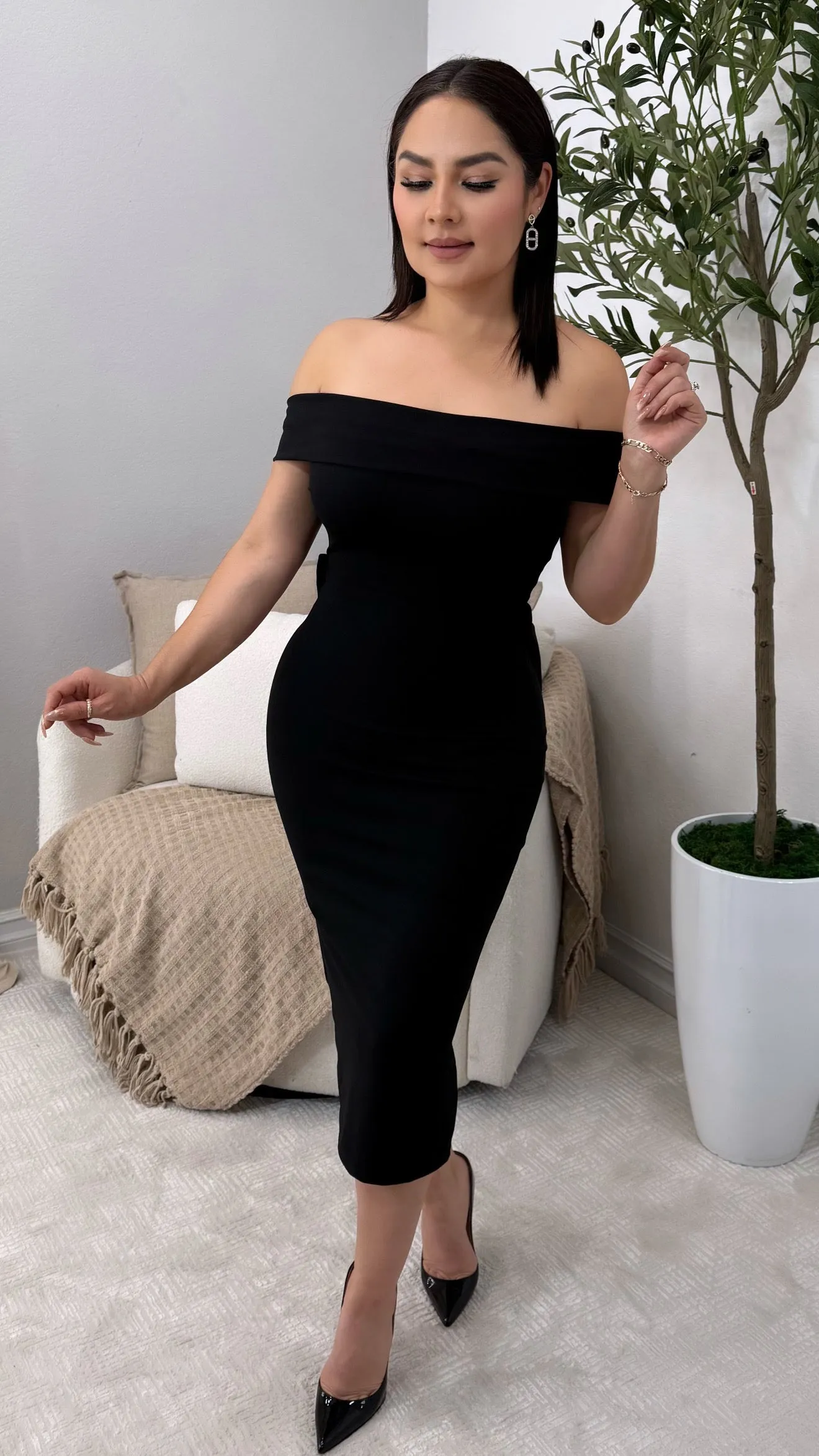 ITATI BLACK DRESS