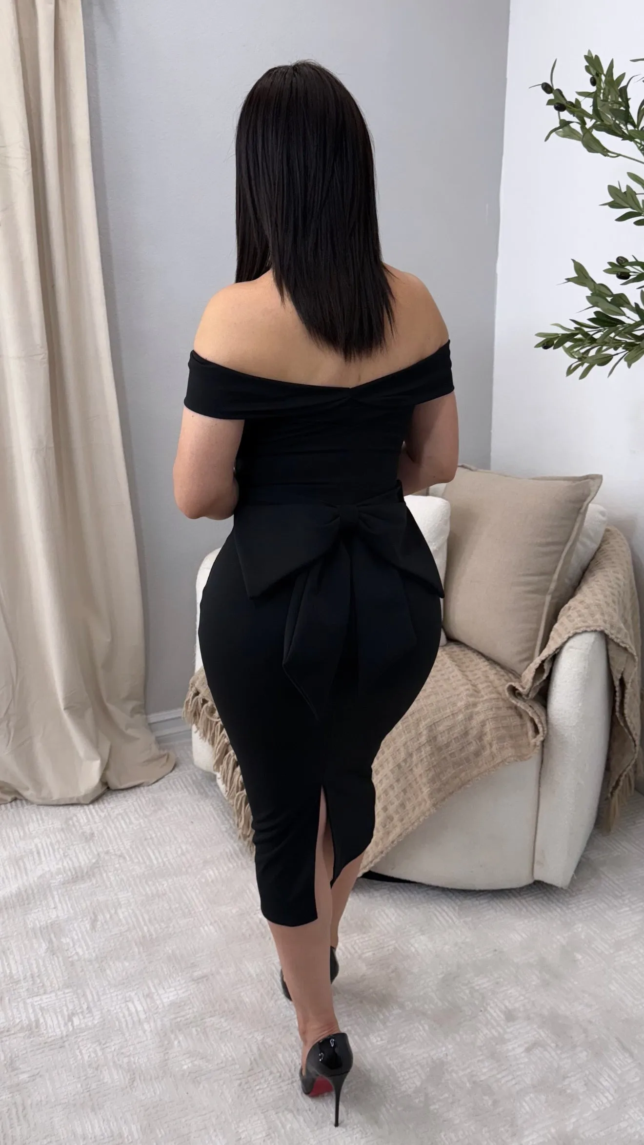 ITATI BLACK DRESS