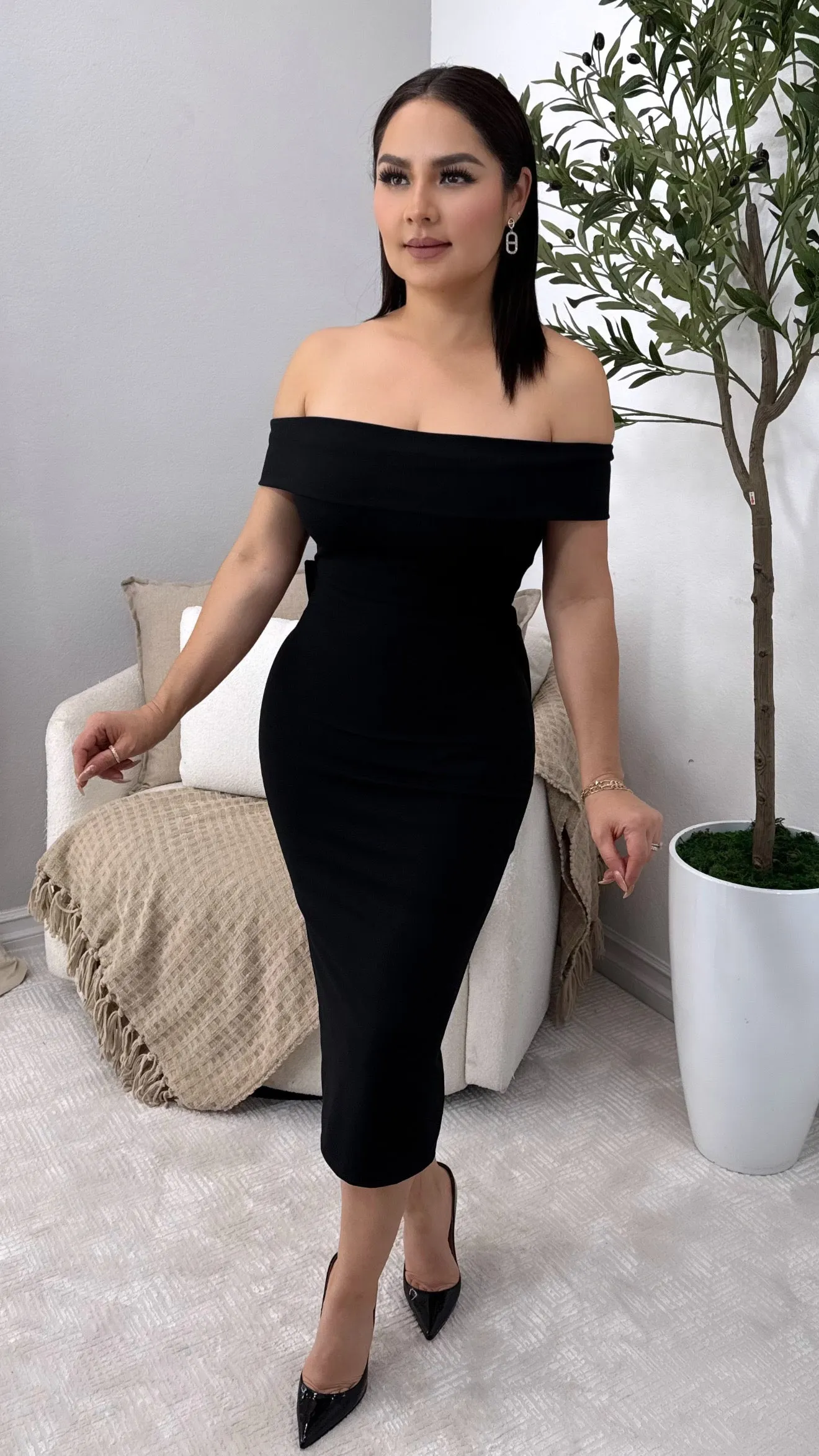 ITATI BLACK DRESS