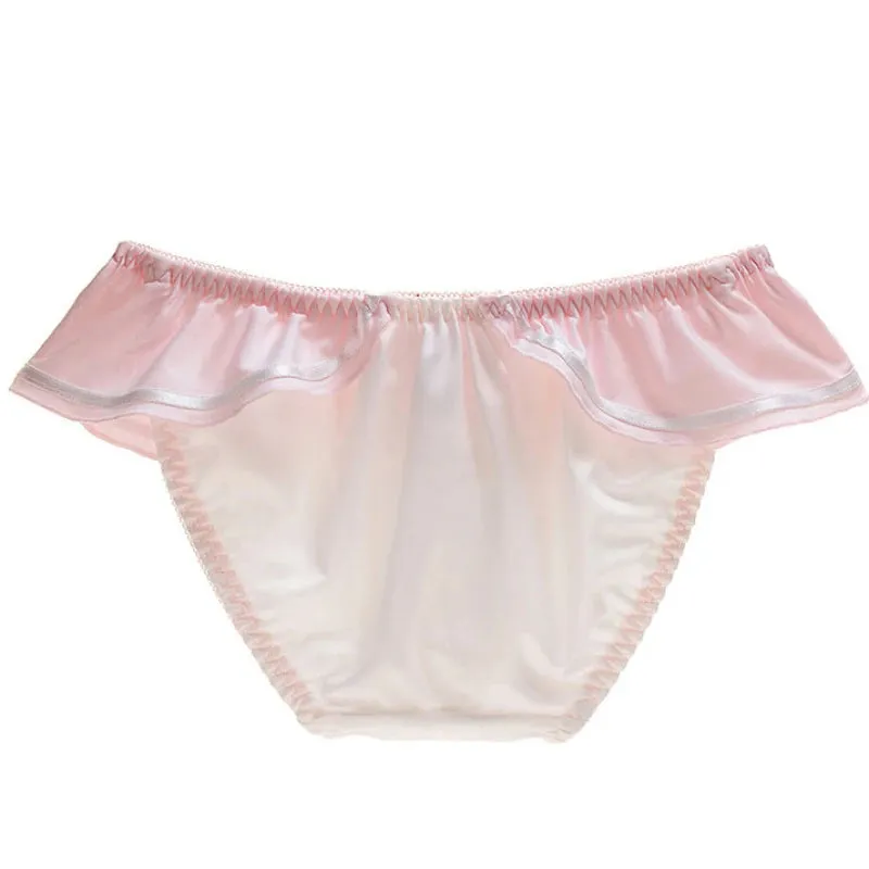 Japanese Navy Style Cartoon College Cosplay Milk Silk Underwear Bow Sexy Cute Lovely Women's Panties High Elasticity Breifs