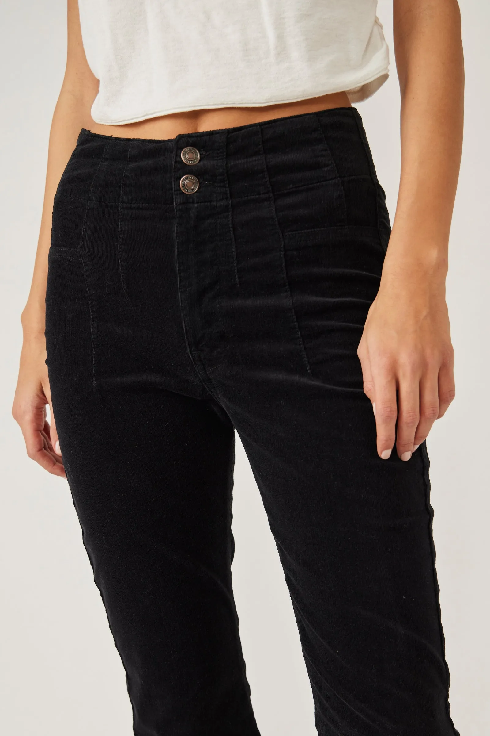 Jayde Cord Flare Beluga