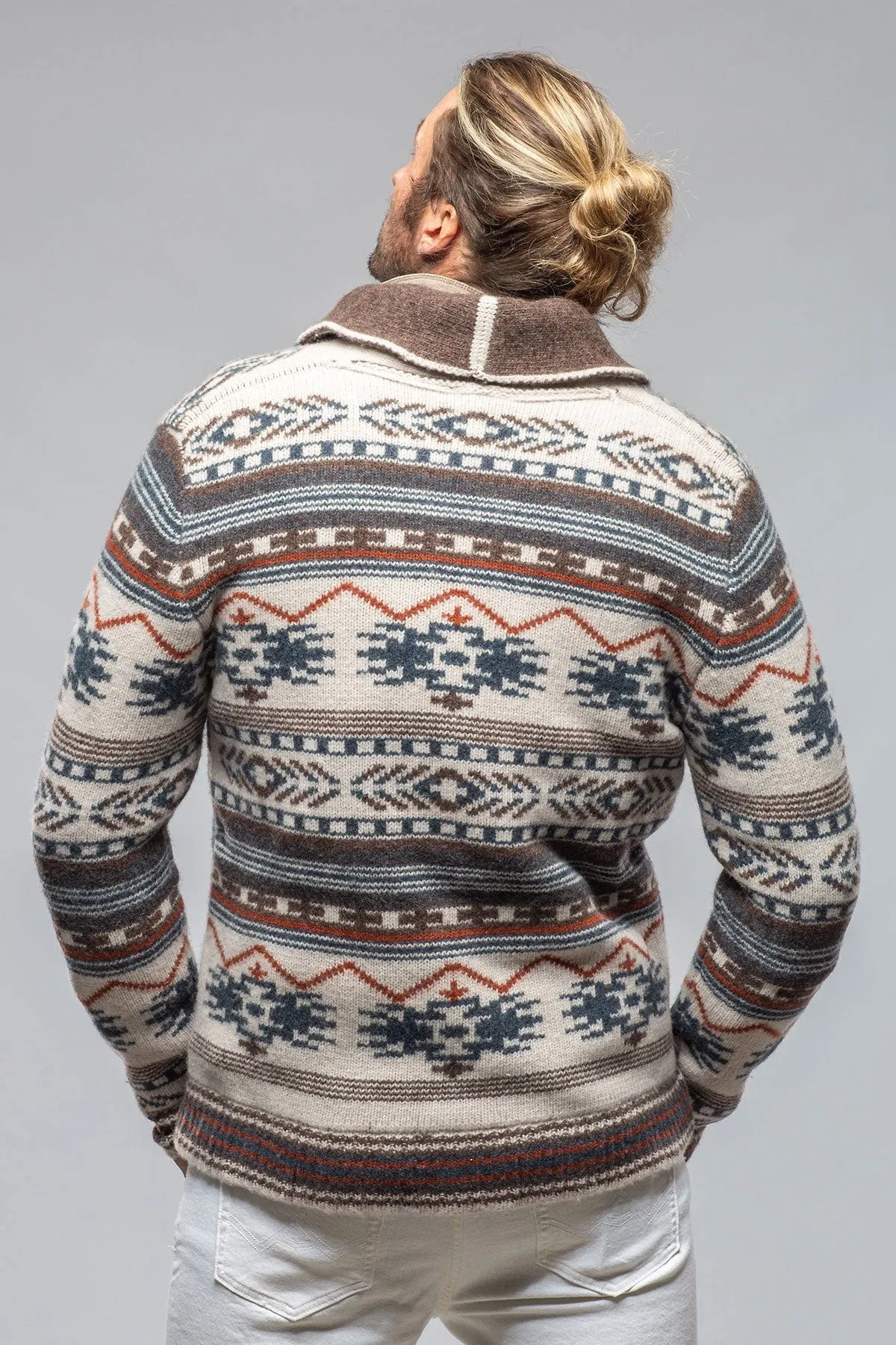 Jekyll Navajo Shawl Jacket In Natural