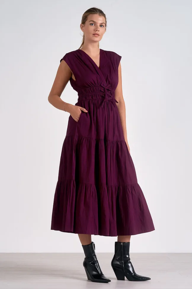 Joanne Dress -- Magenta