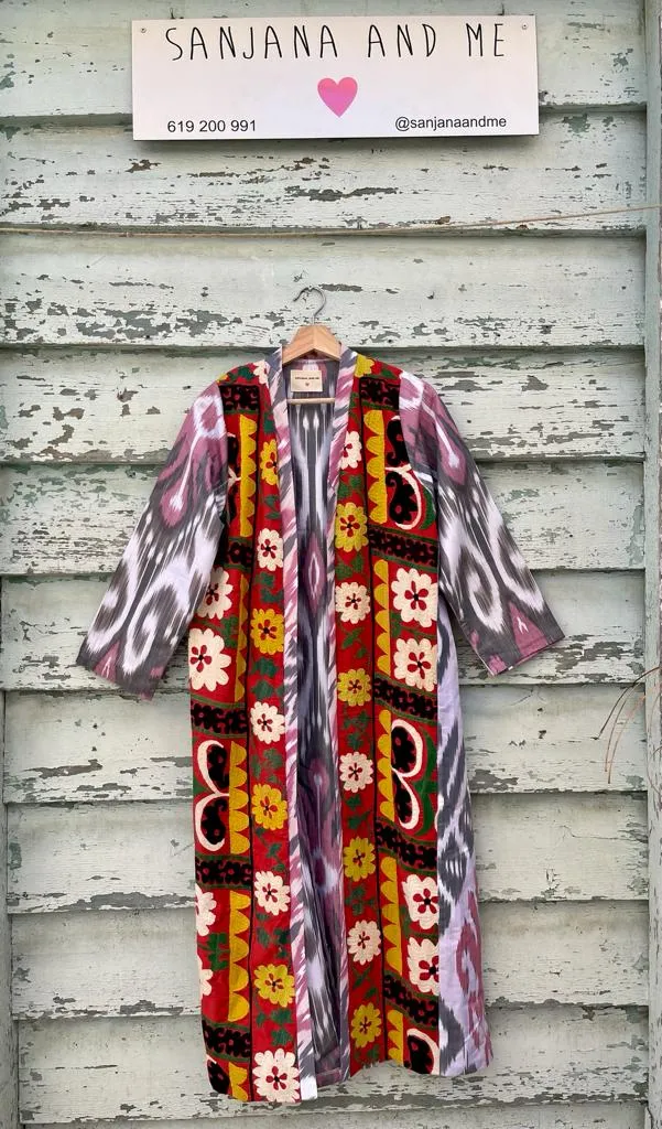 Kimono Ikat   Suzani
