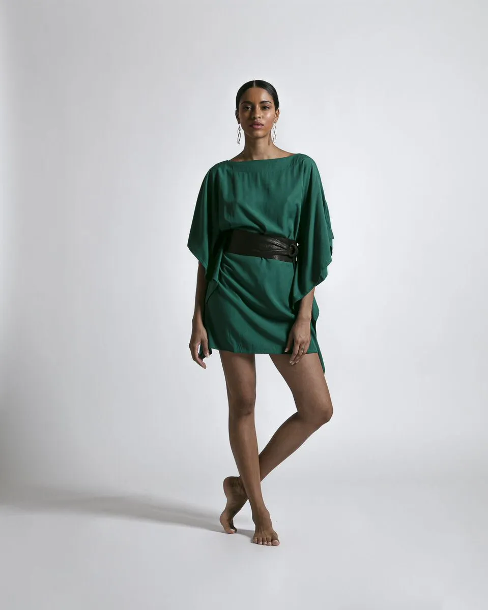 KIMONO SHORT DRESS