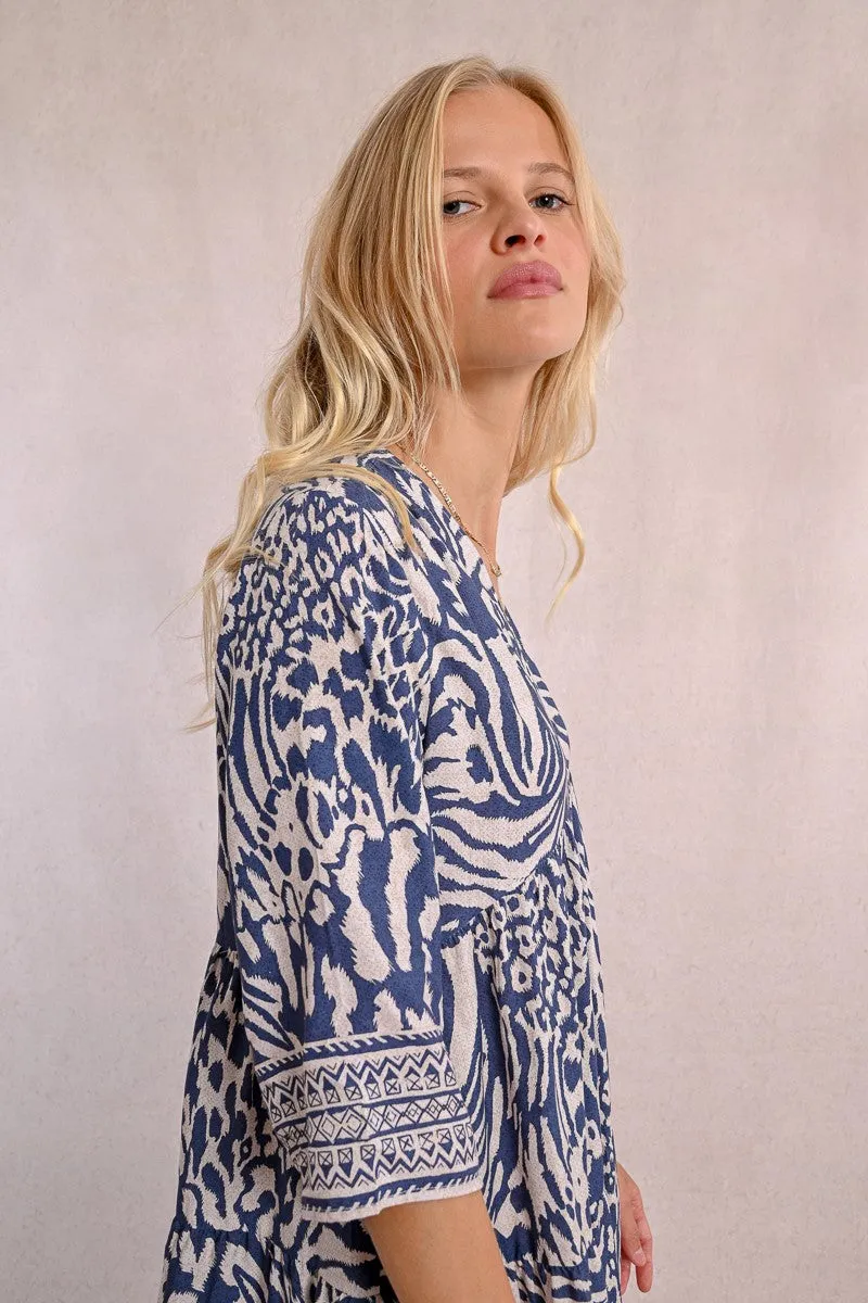 KIMONO STYLE DRESS