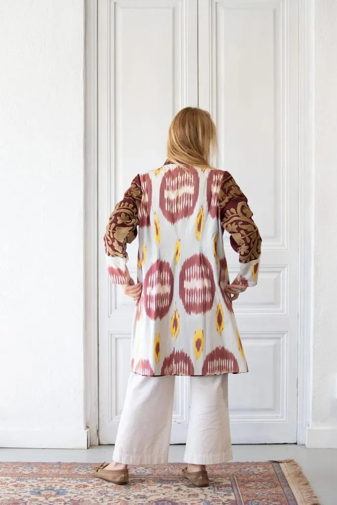 Kimono Suzani   ikat