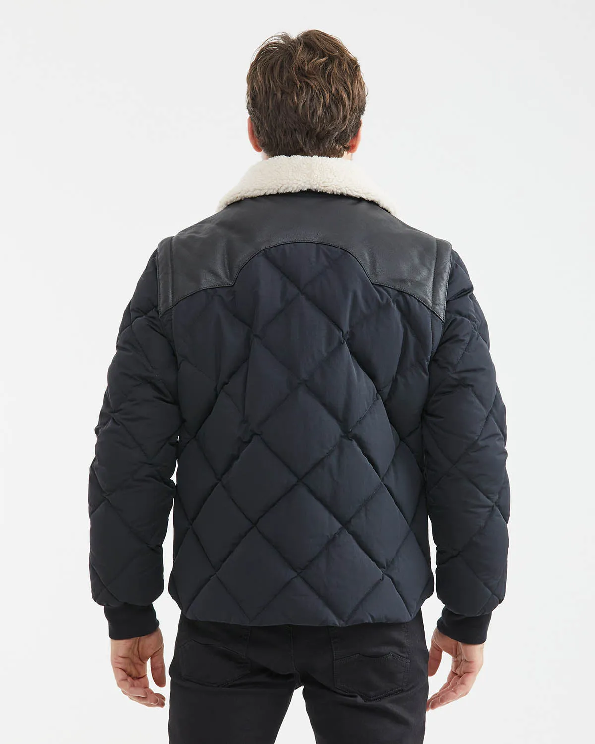 KROSS 3 DOWN PUFFER JACKET IN BLACK