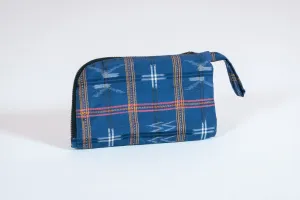 Large Coin Purse of Vintage Kimono Fabric