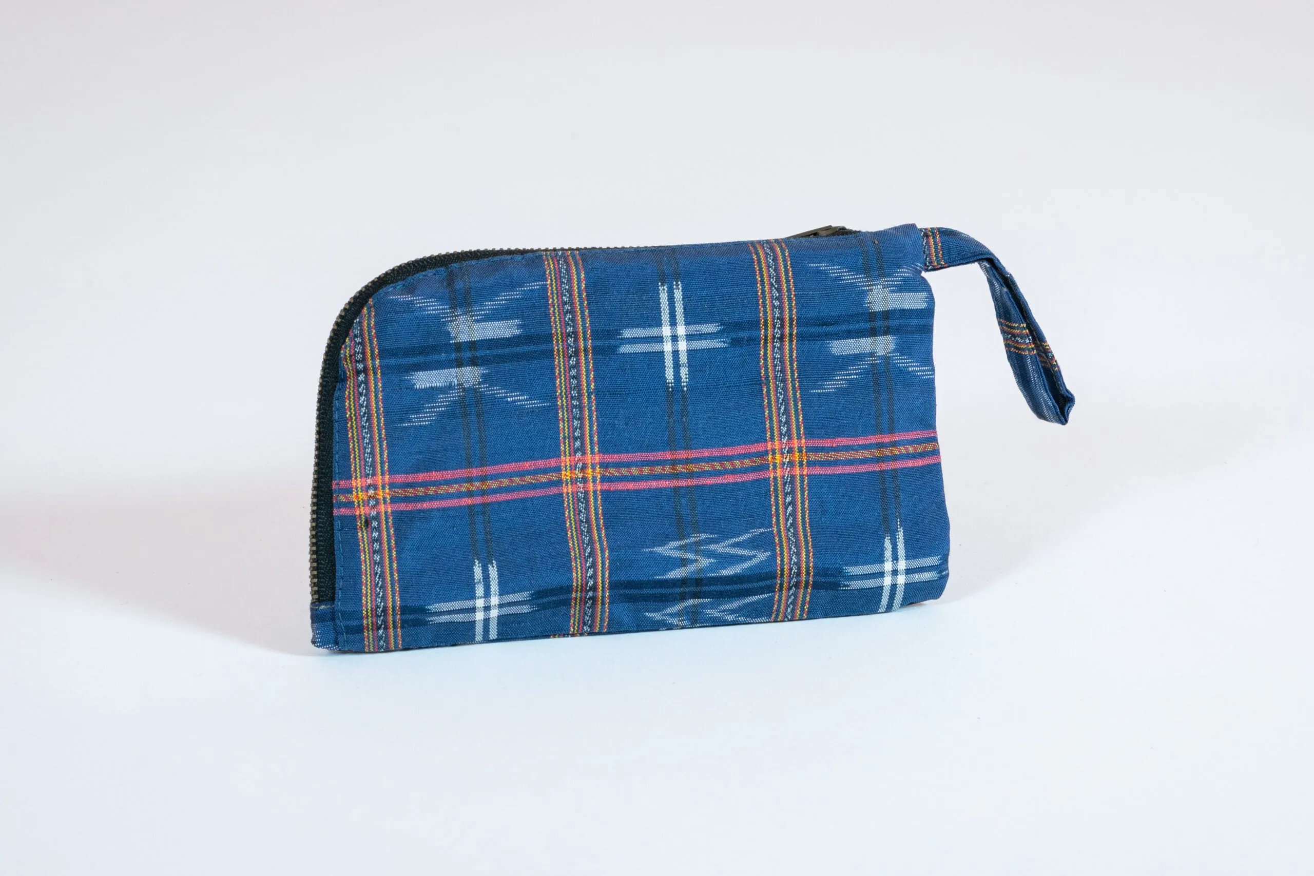 Large Coin Purse of Vintage Kimono Fabric