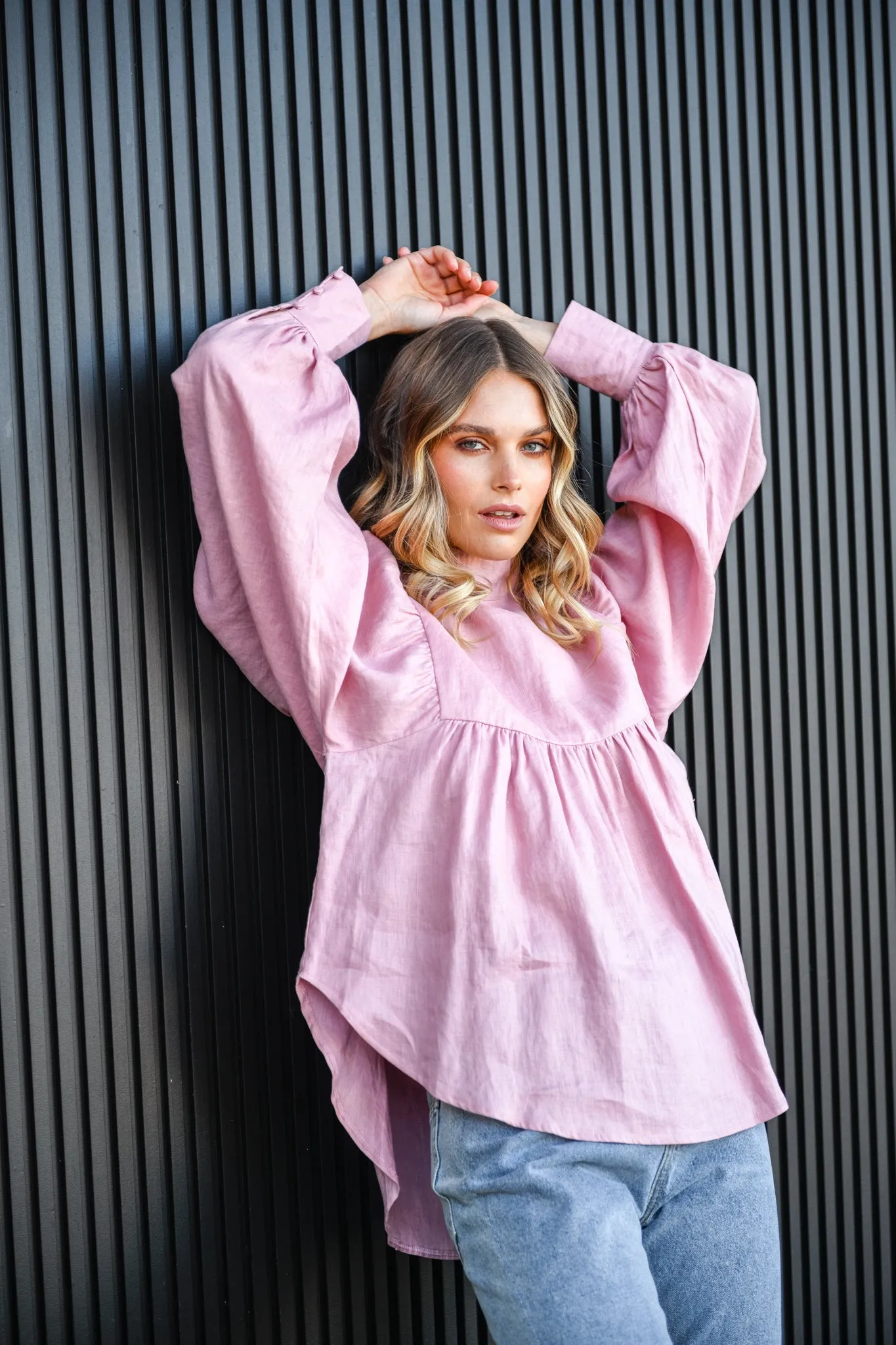 LAUREN BLOUSE - PINK