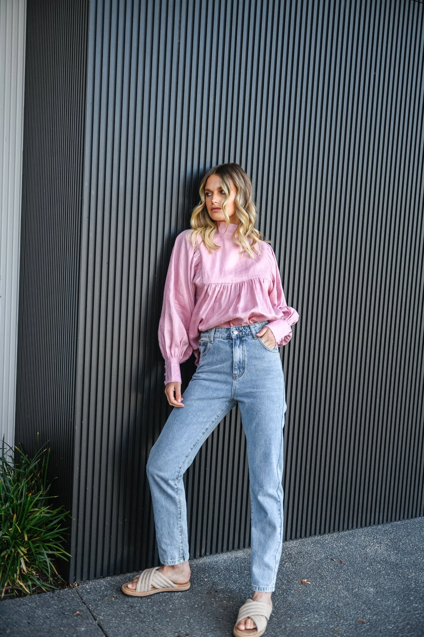LAUREN BLOUSE - PINK