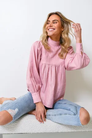 LAUREN BLOUSE - PINK