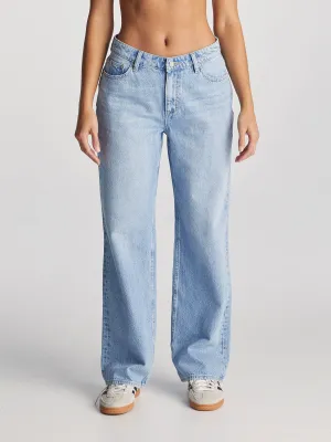 Lee 90's Mid Baggy | Lakeside Blue Petite Fit