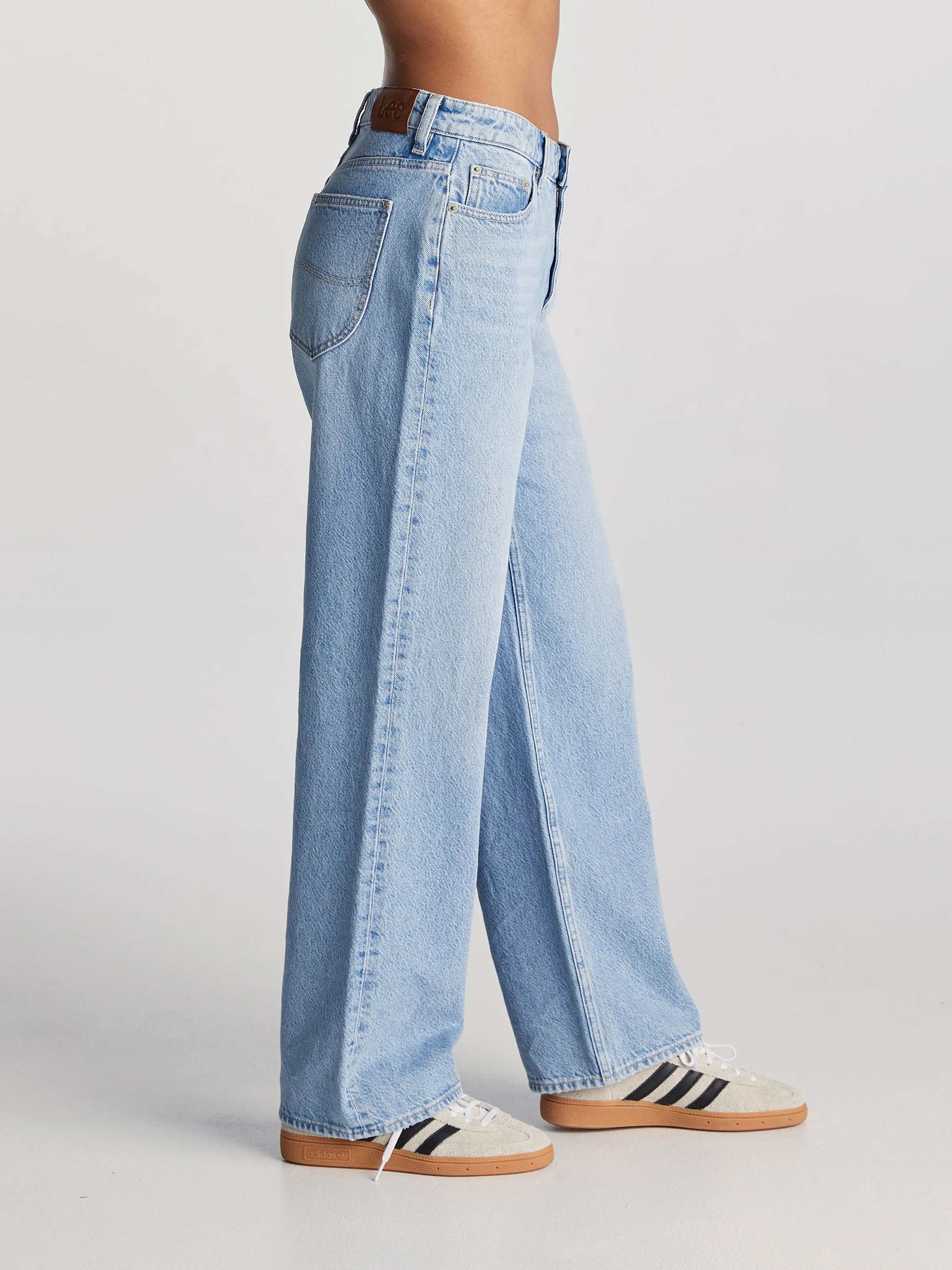 Lee 90's Mid Baggy | Lakeside Blue Petite Fit
