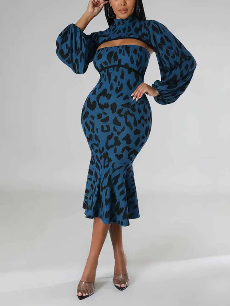 Leopard Print Dress
