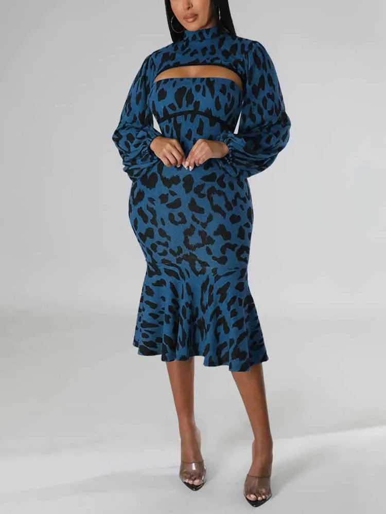 Leopard Print Dress