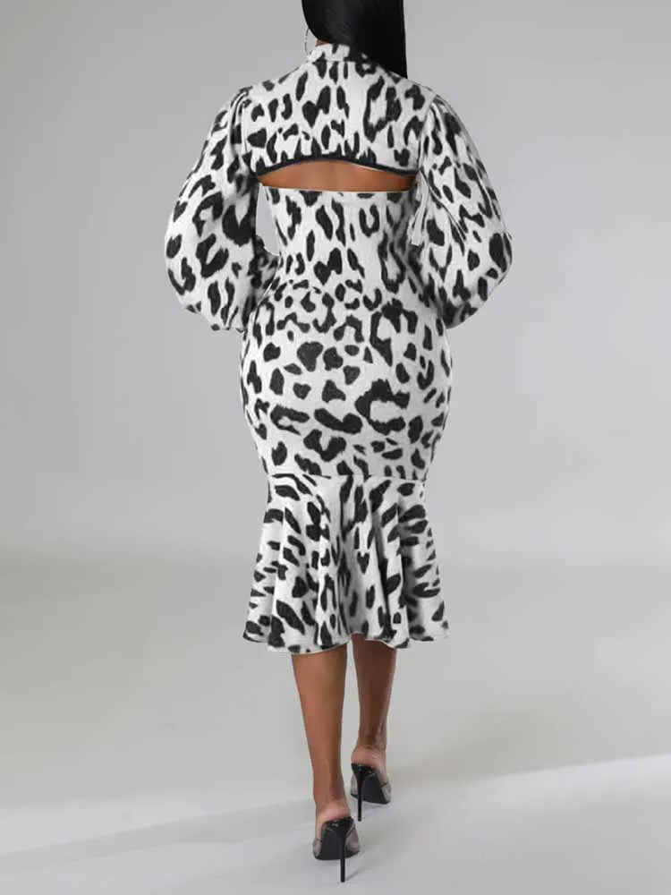 Leopard Print Dress