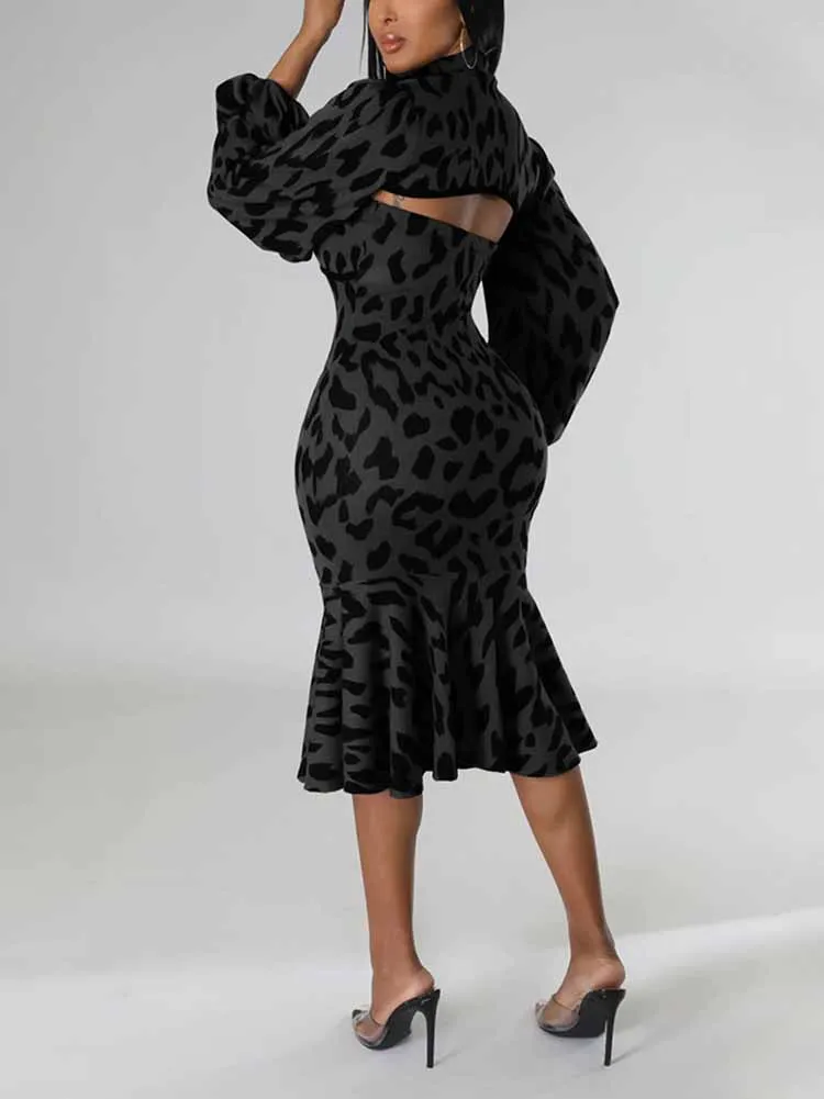 Leopard Print Dress