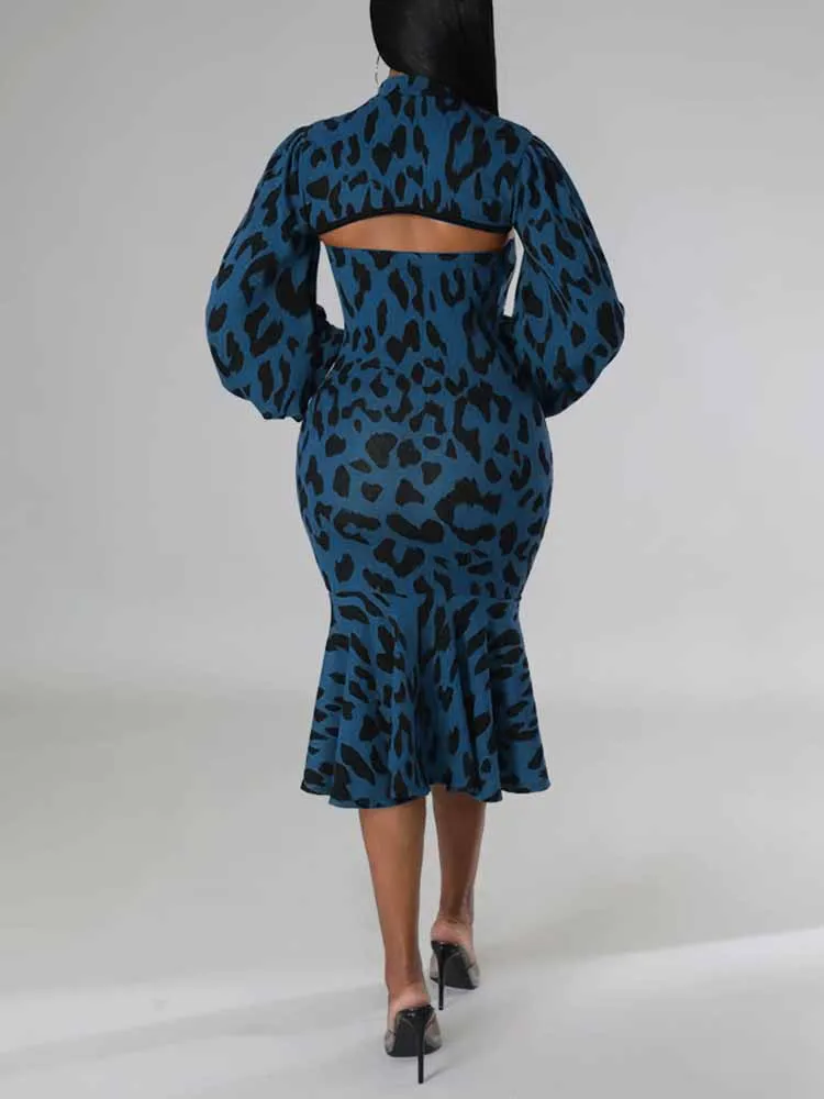 Leopard Print Dress