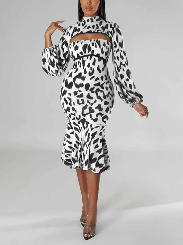 Leopard Print Dress