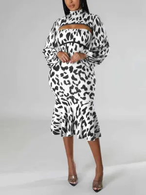 Leopard Print Dress