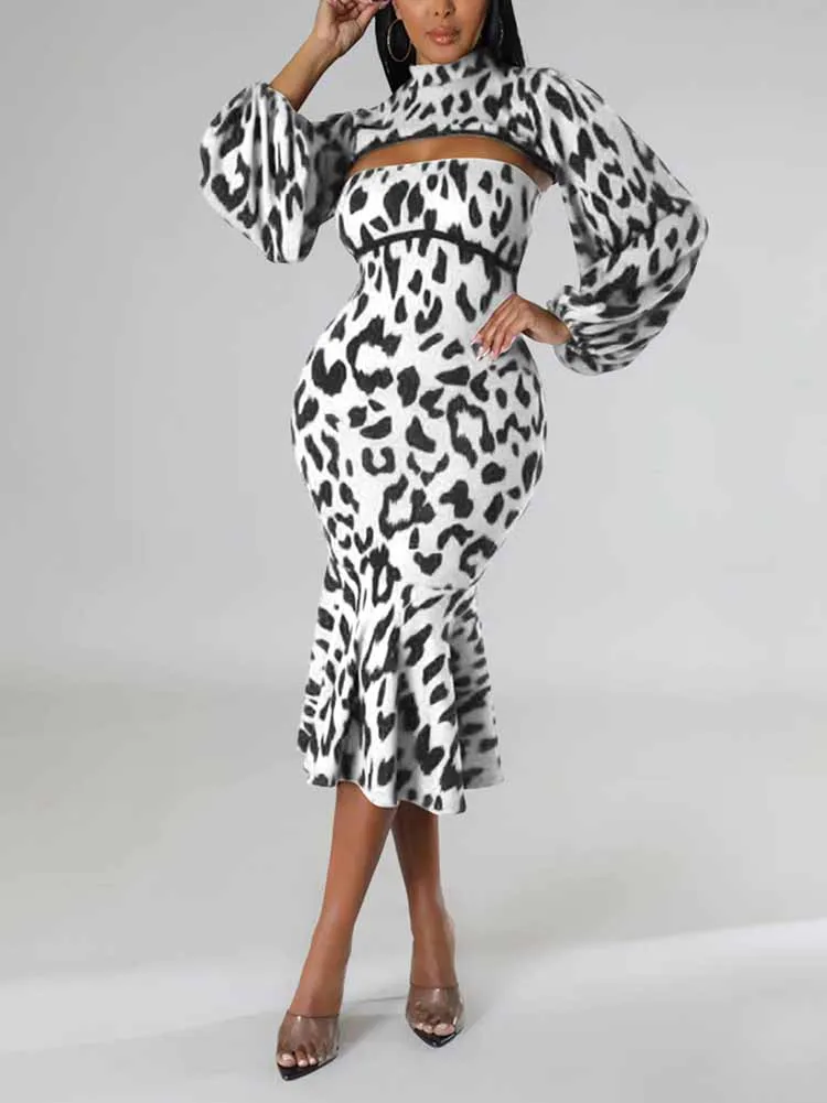 Leopard Print Dress