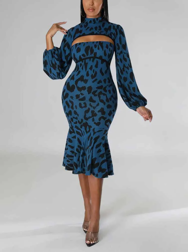 Leopard Print Dress