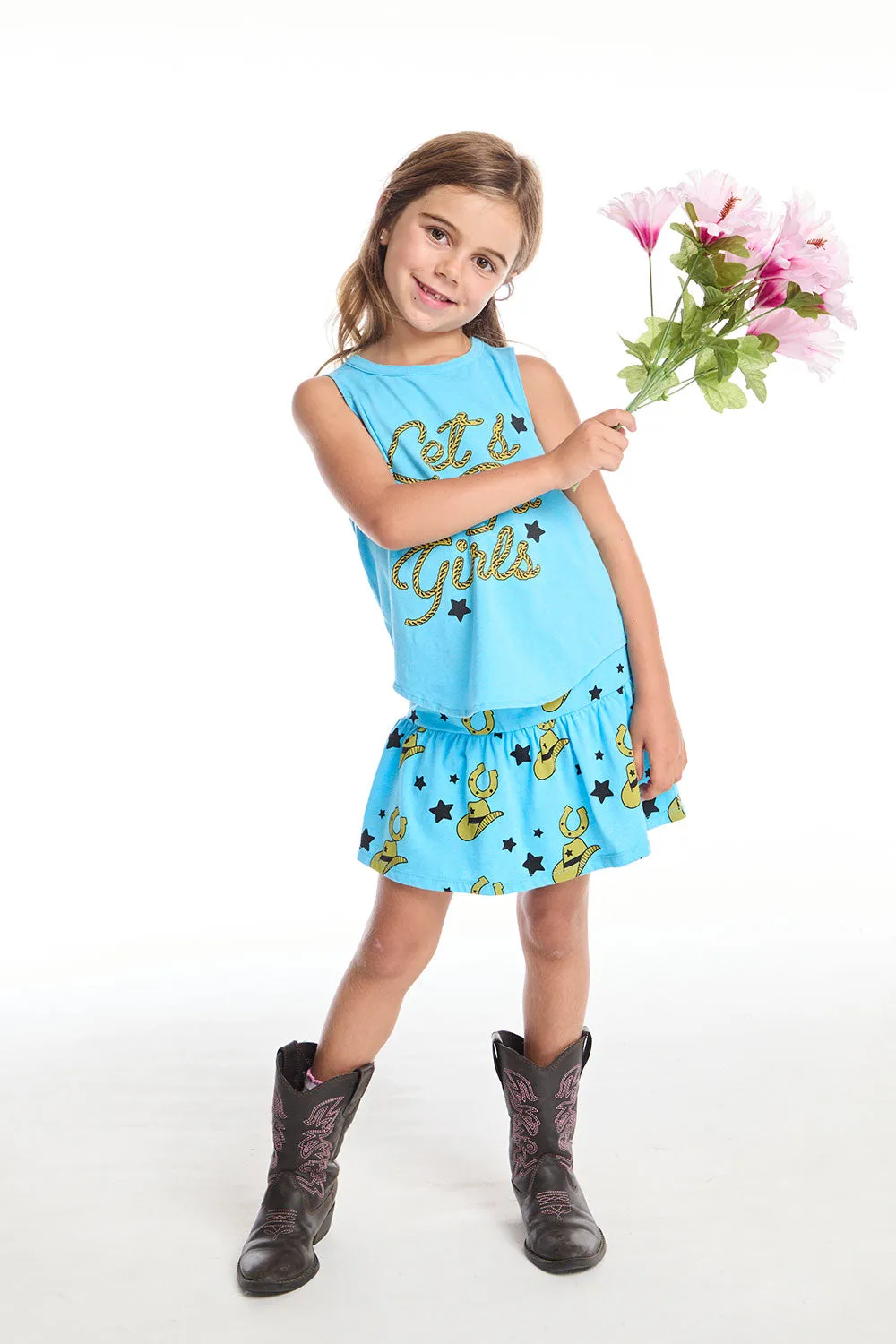 Let’s Go Girls Peplum Skort