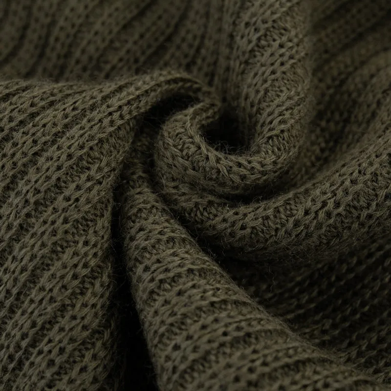 Like New Italian Army V-Neck Wool Pullover