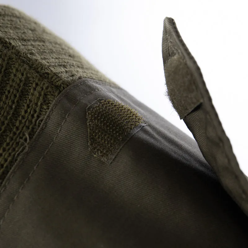 Like New Italian Army V-Neck Wool Pullover