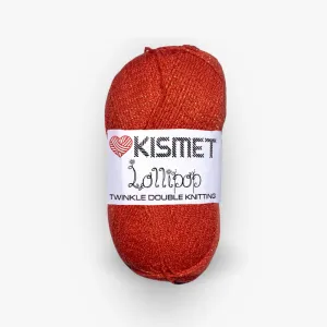 Lollipop Twinkle Dbl Knit Salmon #57