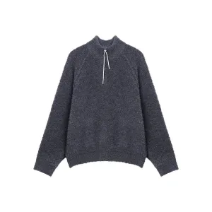 Loose-fit Half Zip Sweater