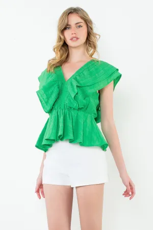 Lottie Top - Green