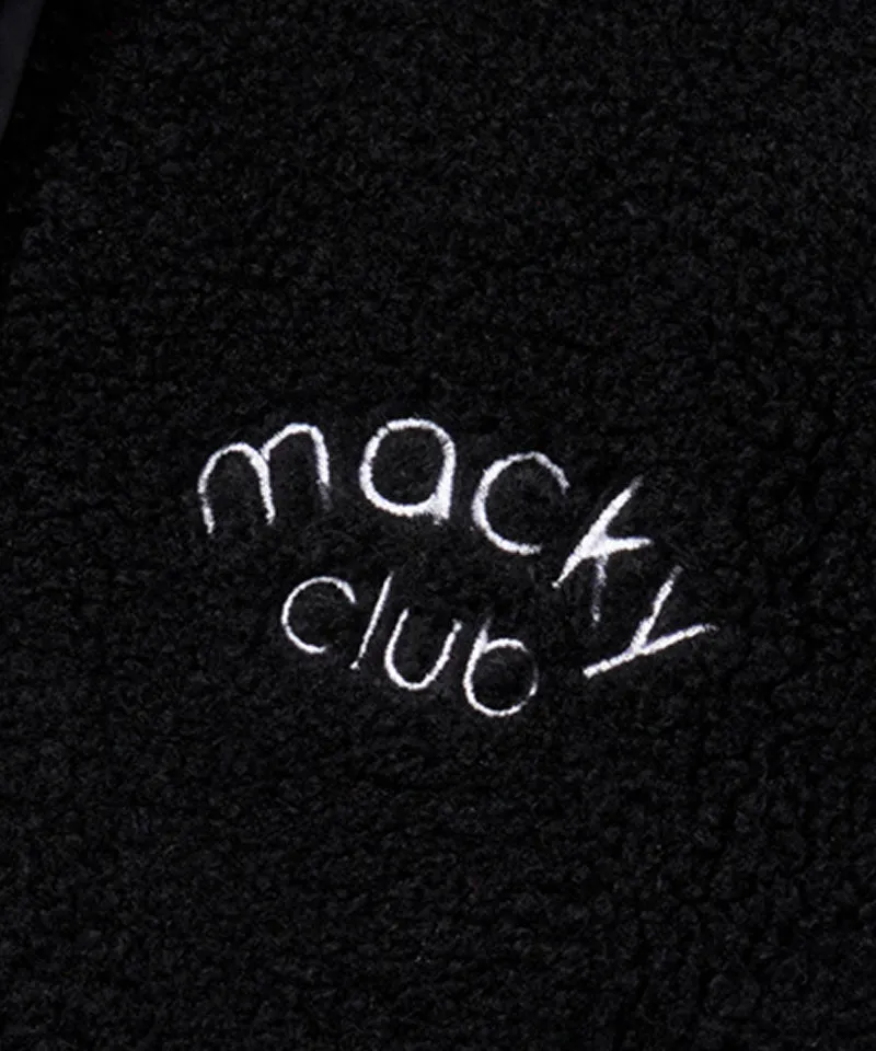 MACKY Golf: Buckle Burton Double Jacket - Black